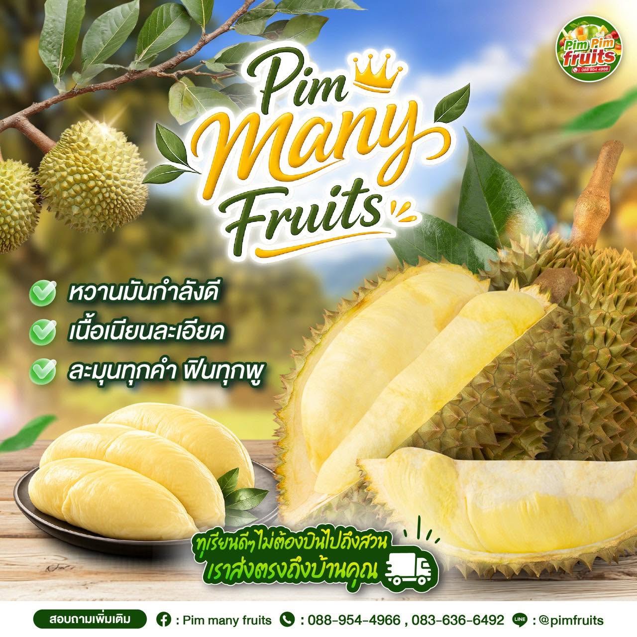 ทุเรียนเกรดพรีเมียม