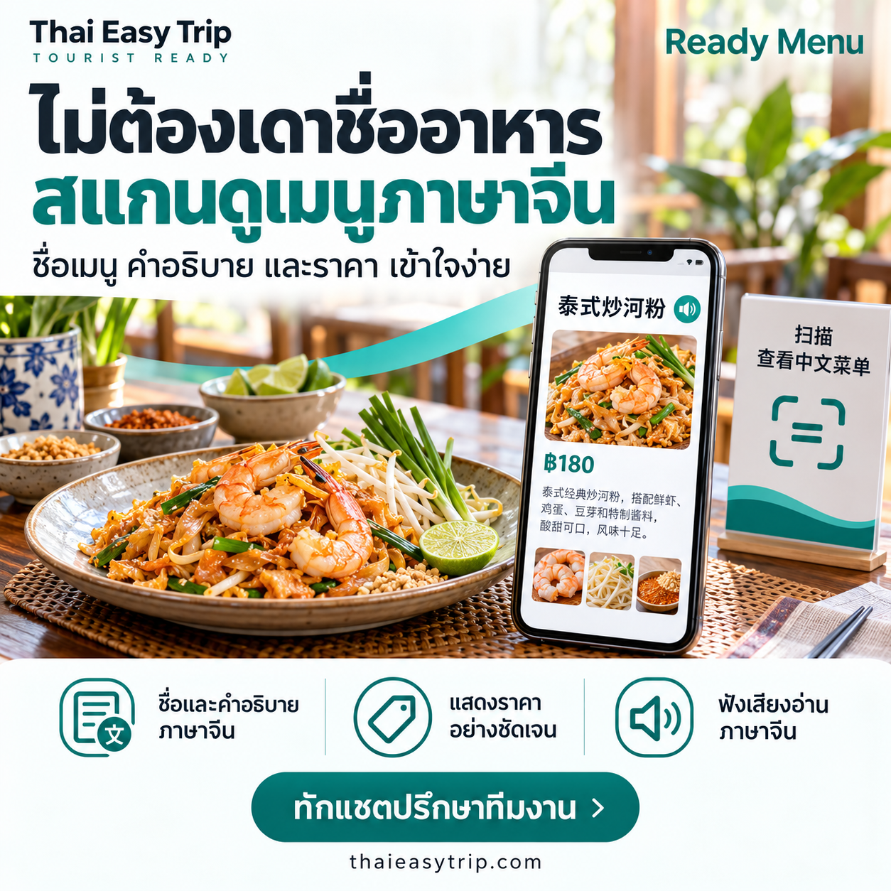 商家三语页面与二维码